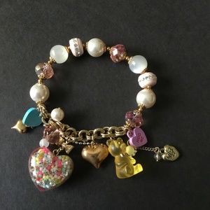 Betsey Johnson Bracelet Valentines Day Themed